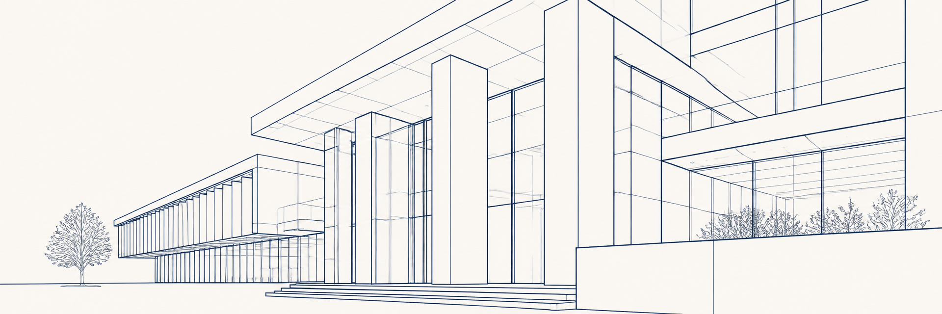 Abstract architectural structure